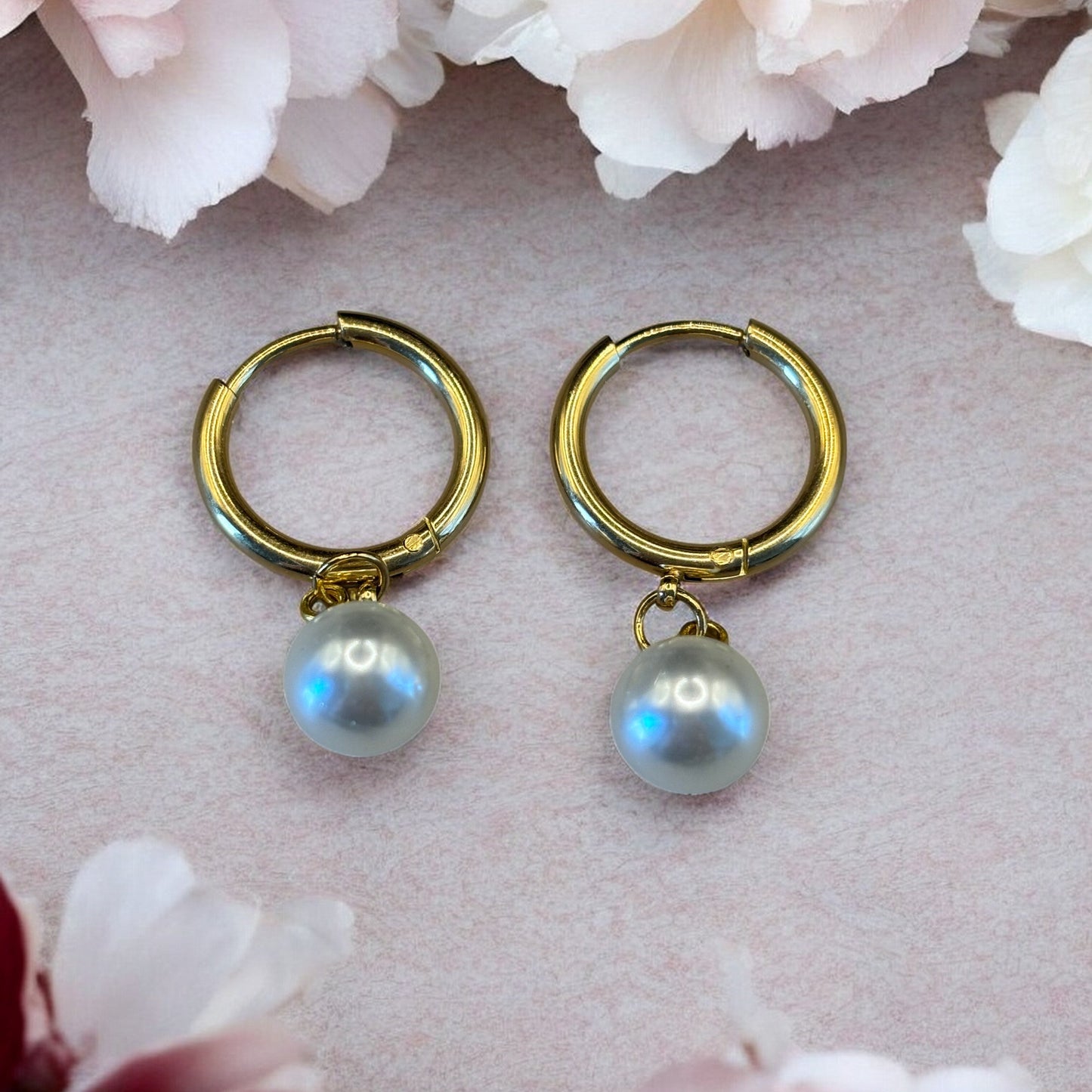Boucles d'oreilles Créoles dorées