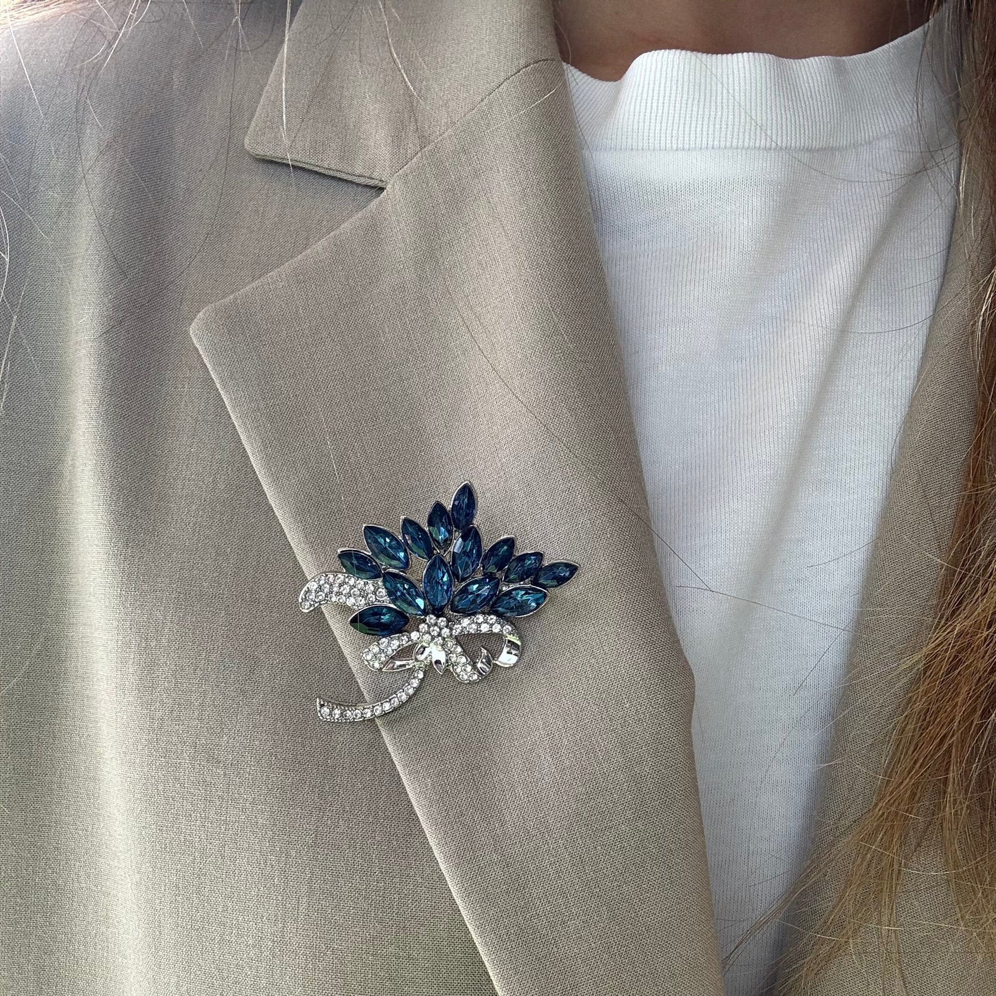 Broche Bouquet Nuit
