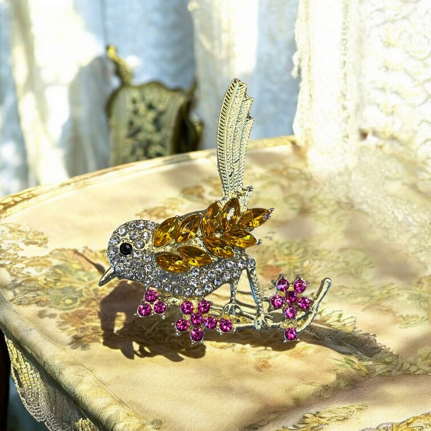 Broche Oiseau Enchanteur