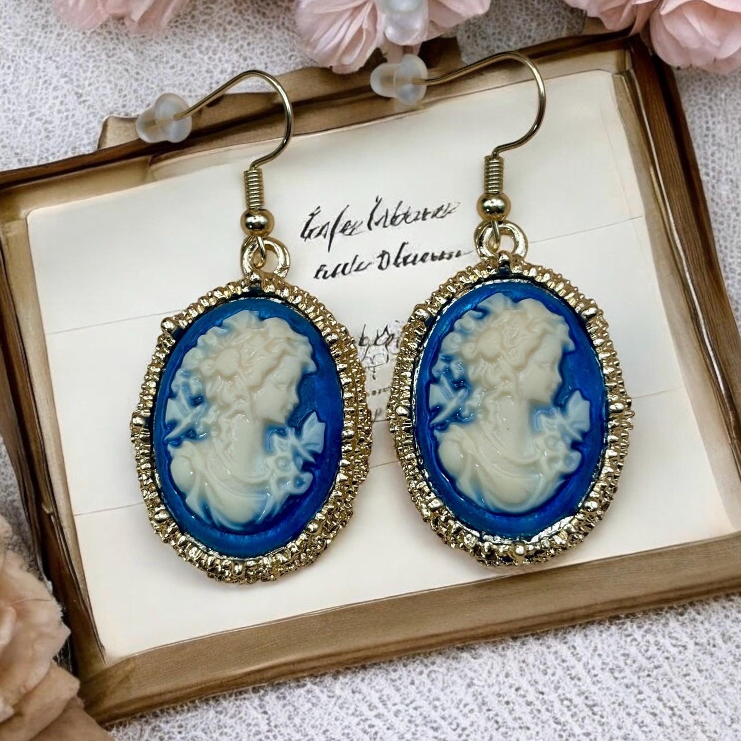 Boucles d’oreilles, Vintage, Idée cadeau femme, boucles d'oreilles élégantes, Bridgerton.