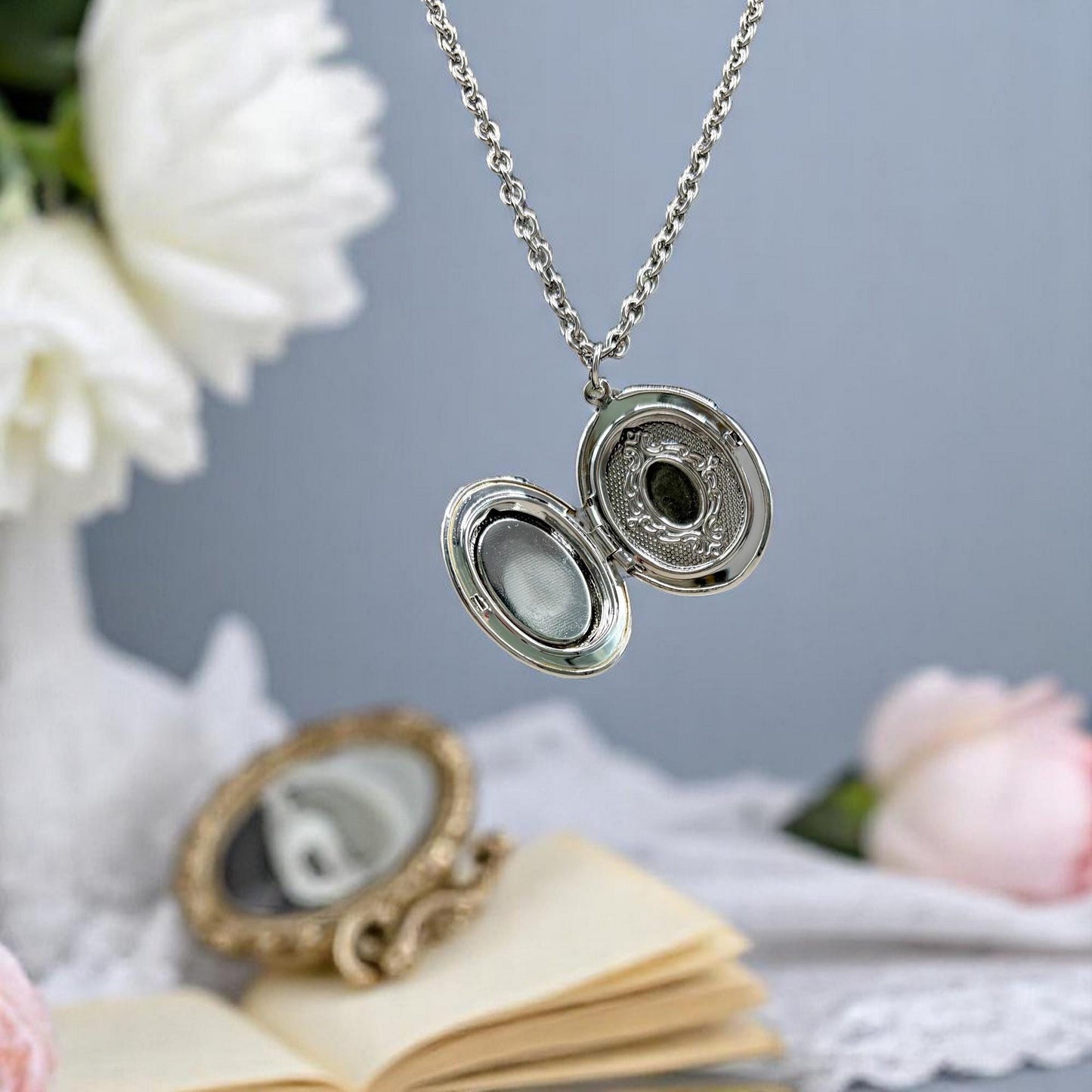 Collier camée vintage, bijou style victorien, bijou femme, idée cadeau.