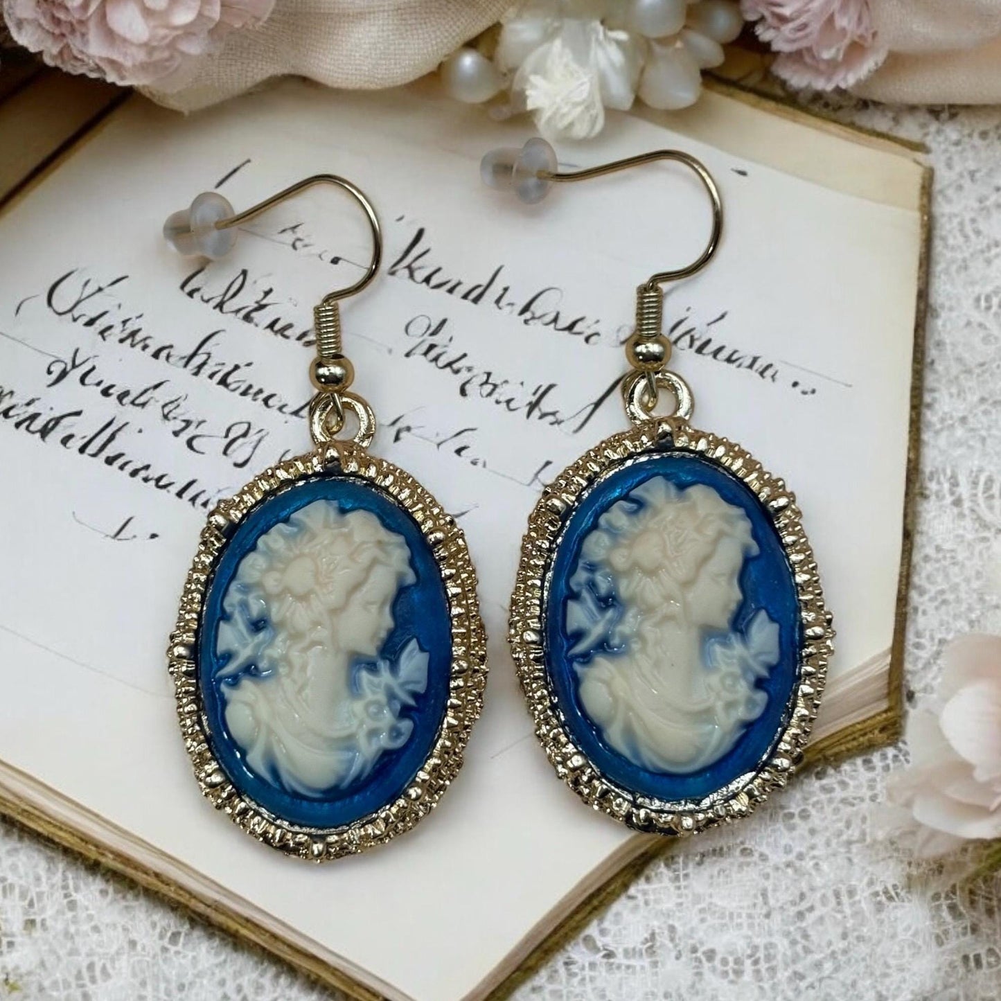 Boucles d’oreilles, Vintage, Idée cadeau femme, boucles d'oreilles élégantes, Bridgerton.