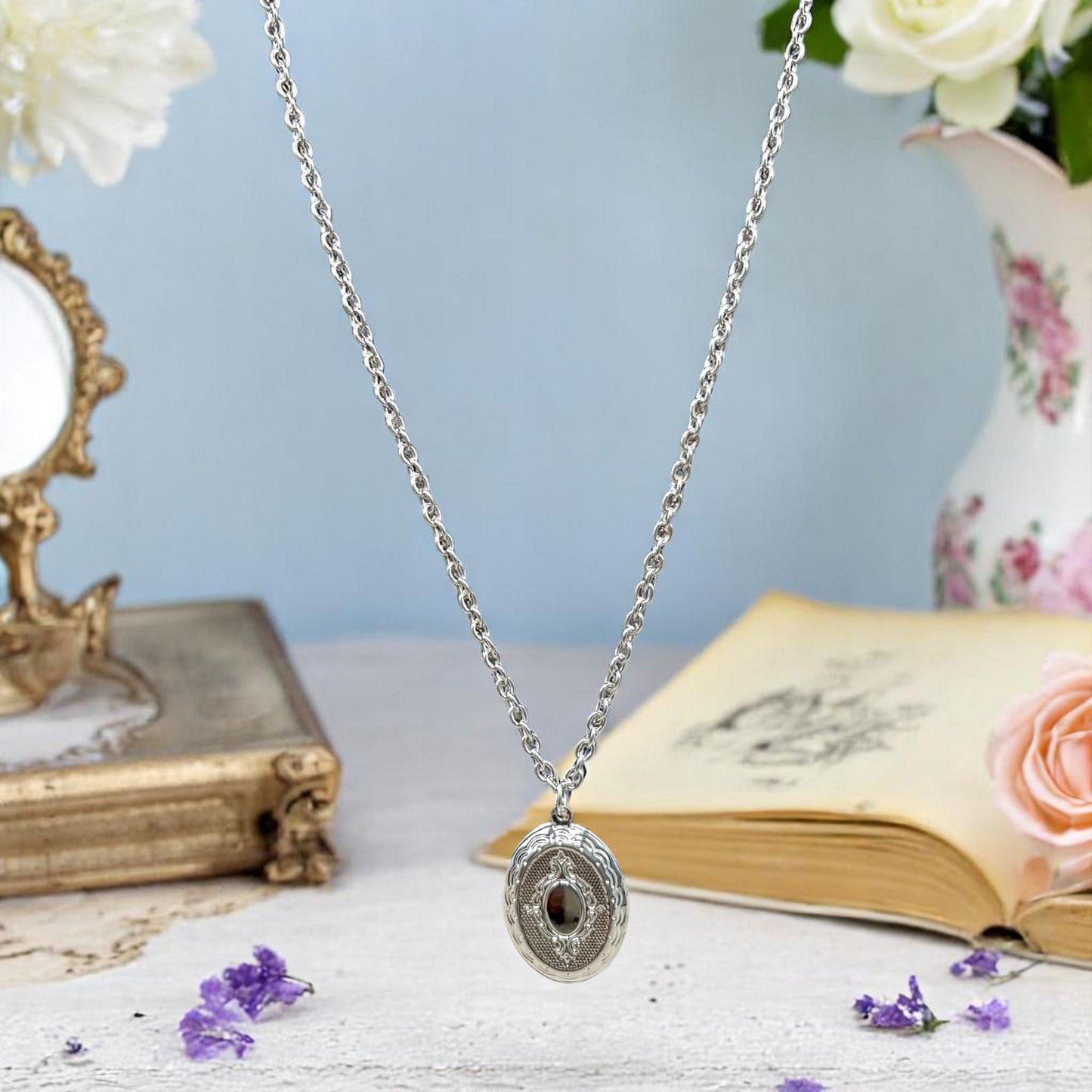 Collier camée vintage, bijou style victorien, bijou femme, idée cadeau.