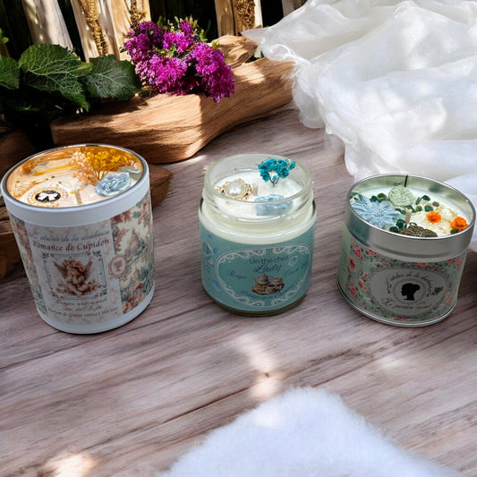 Coffret "Rêverie Botanique" – Trio de Bougies