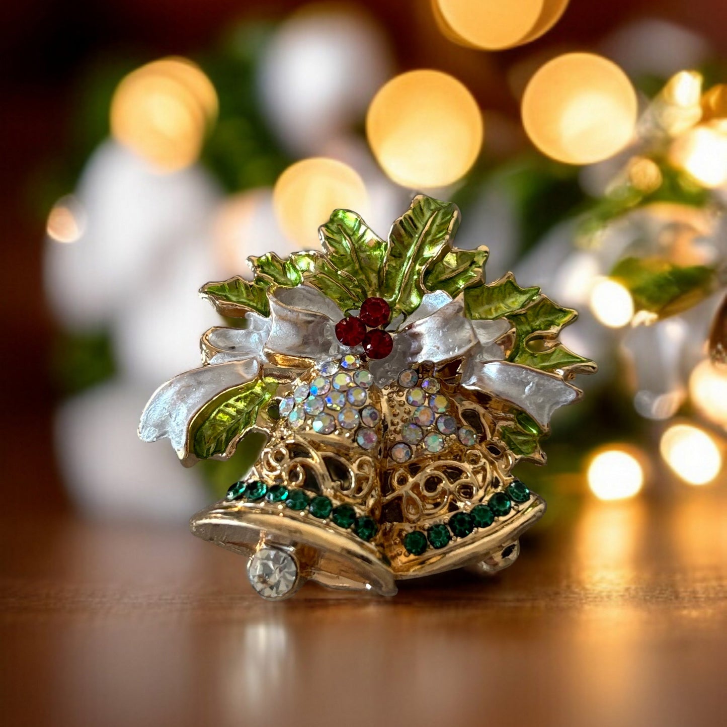 Broche Cloches Festives