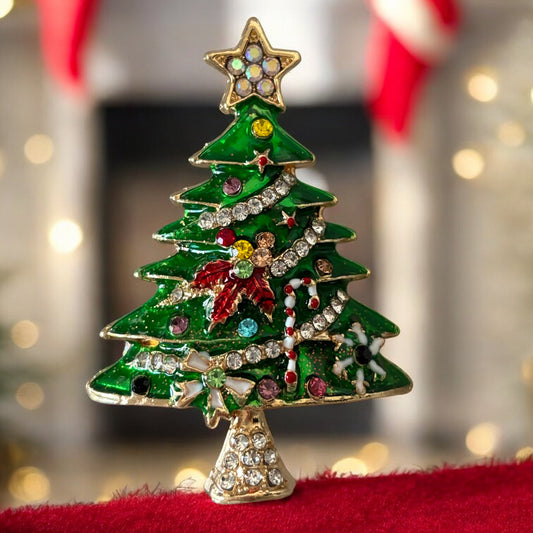 Broche Sapin Enchanté