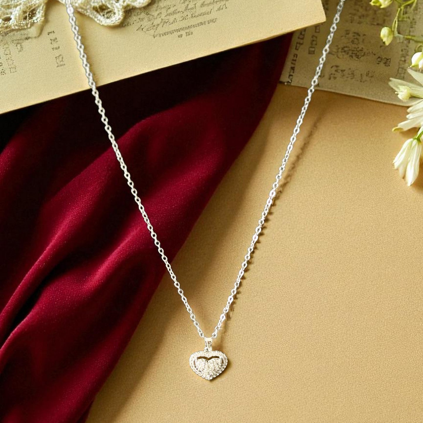 Collier Cœur d’Étoiles