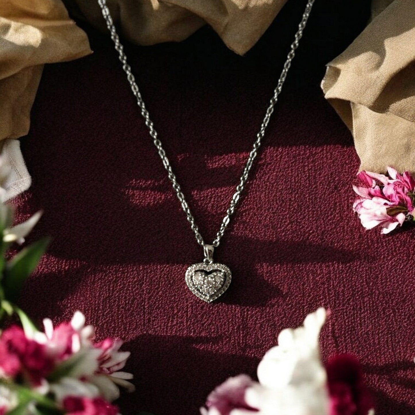 Collier Cœur d’Étoiles