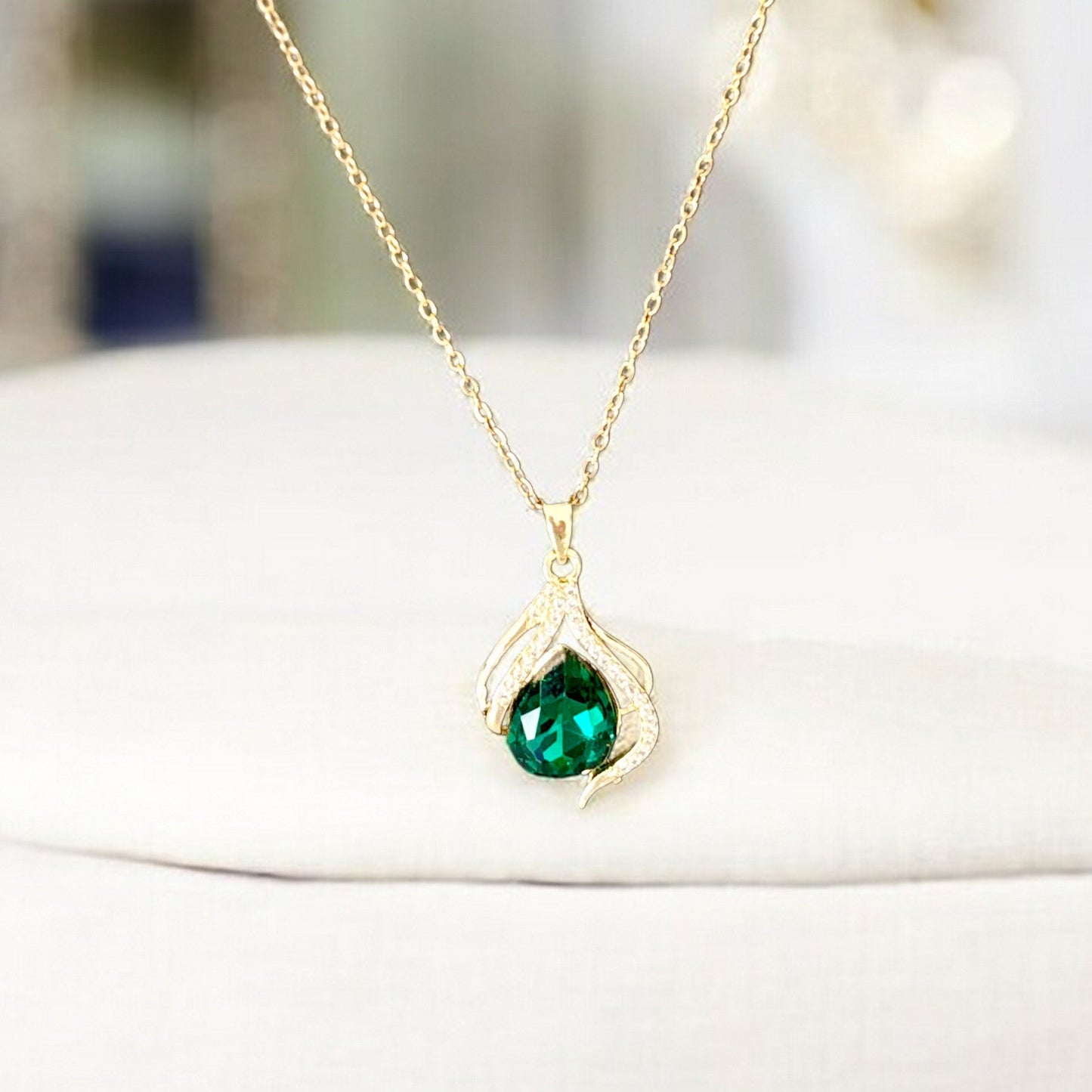 Collier Éclat Vert