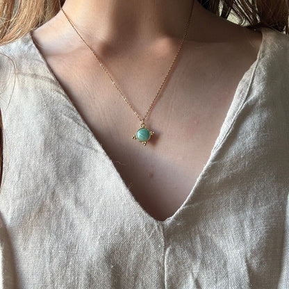 Collier Amazone Céleste