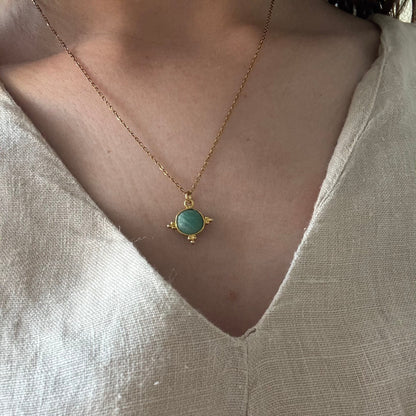 Collier Amazone Céleste