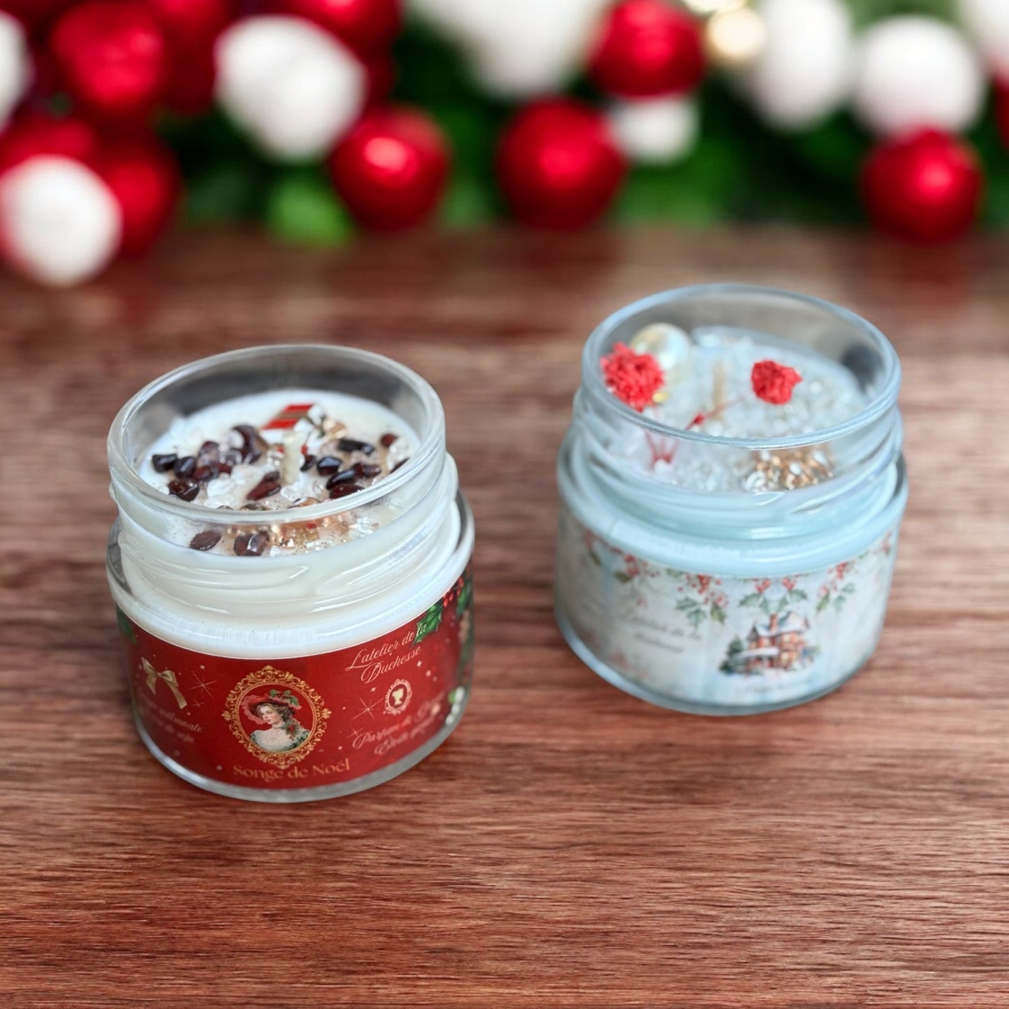 Coffret bougies de Noël
