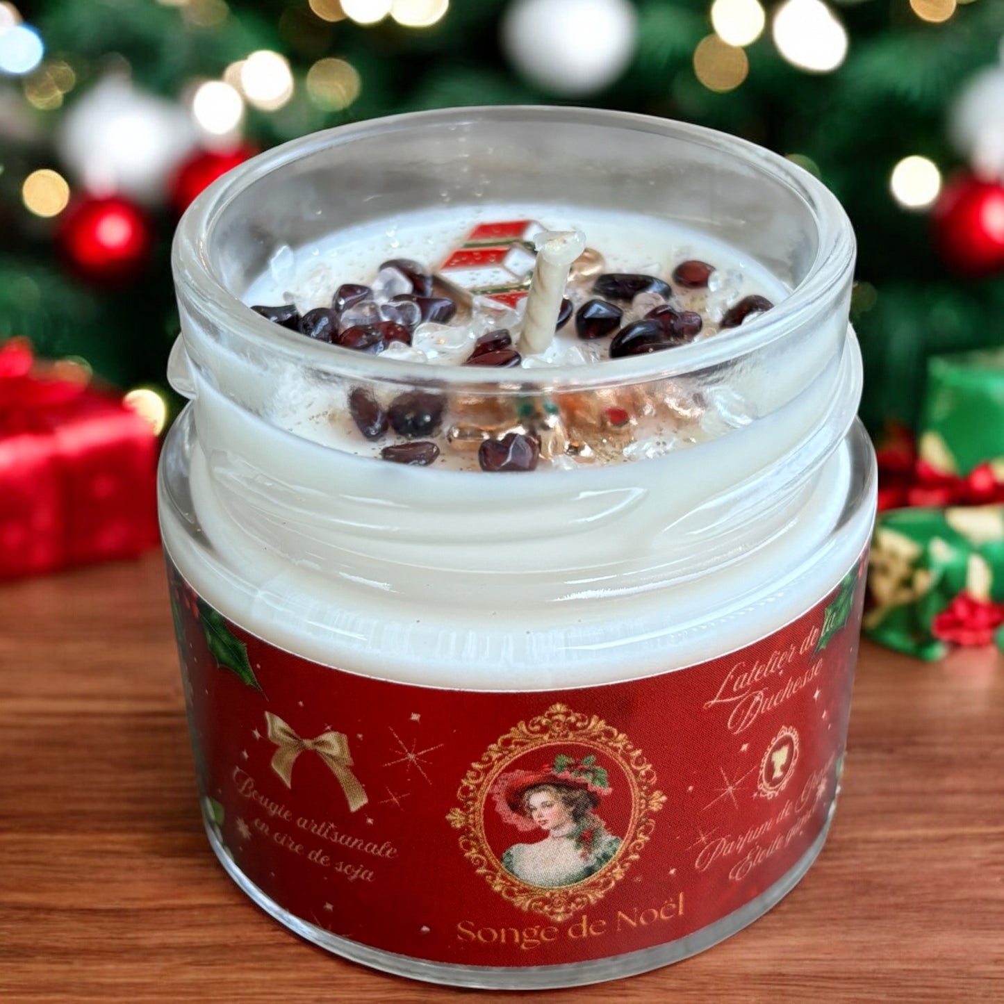 Coffret bougies de Noël