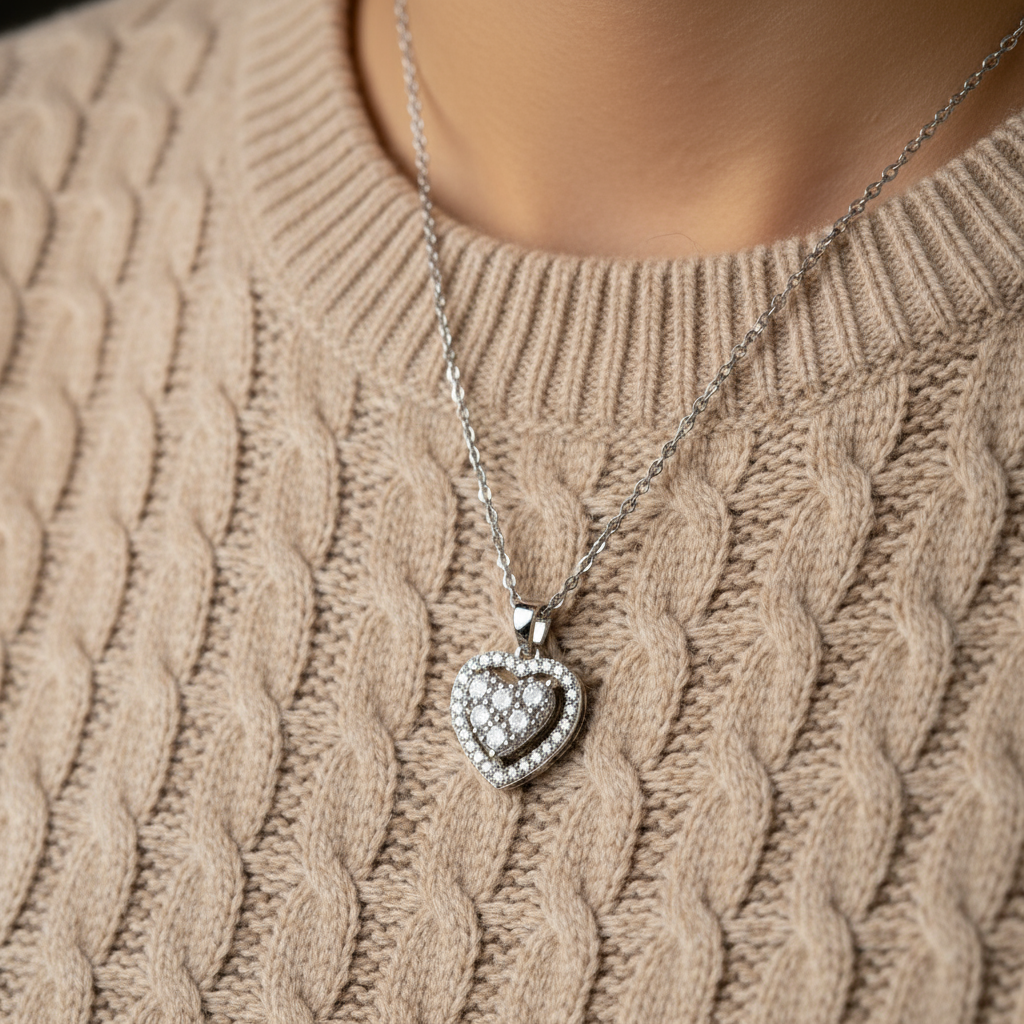 Collier Cœur d’Étoiles