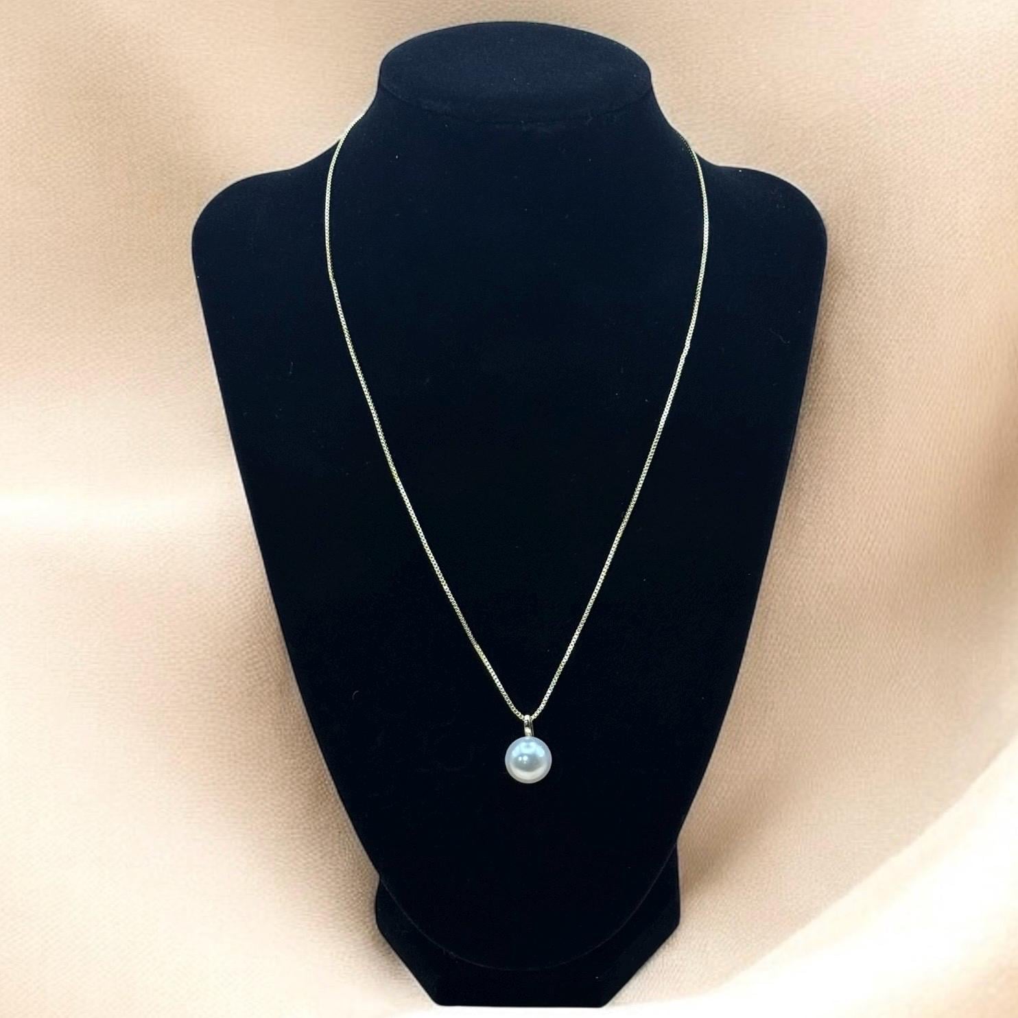 Collier perle blanche, collier vintage, collier pendentif, cadeau raffiné, Bridgerton.