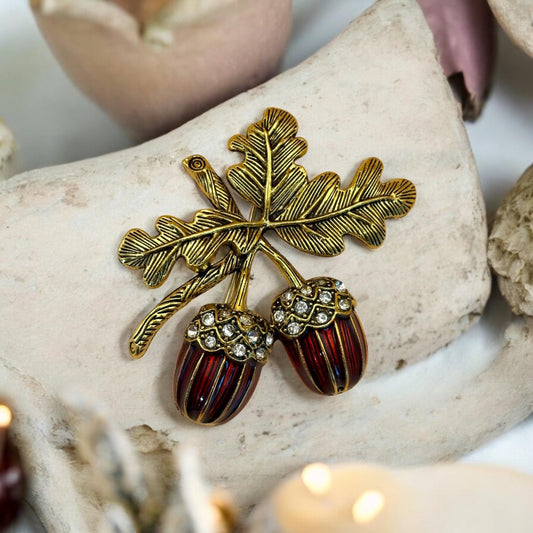 Broche Feuilles de Chêne