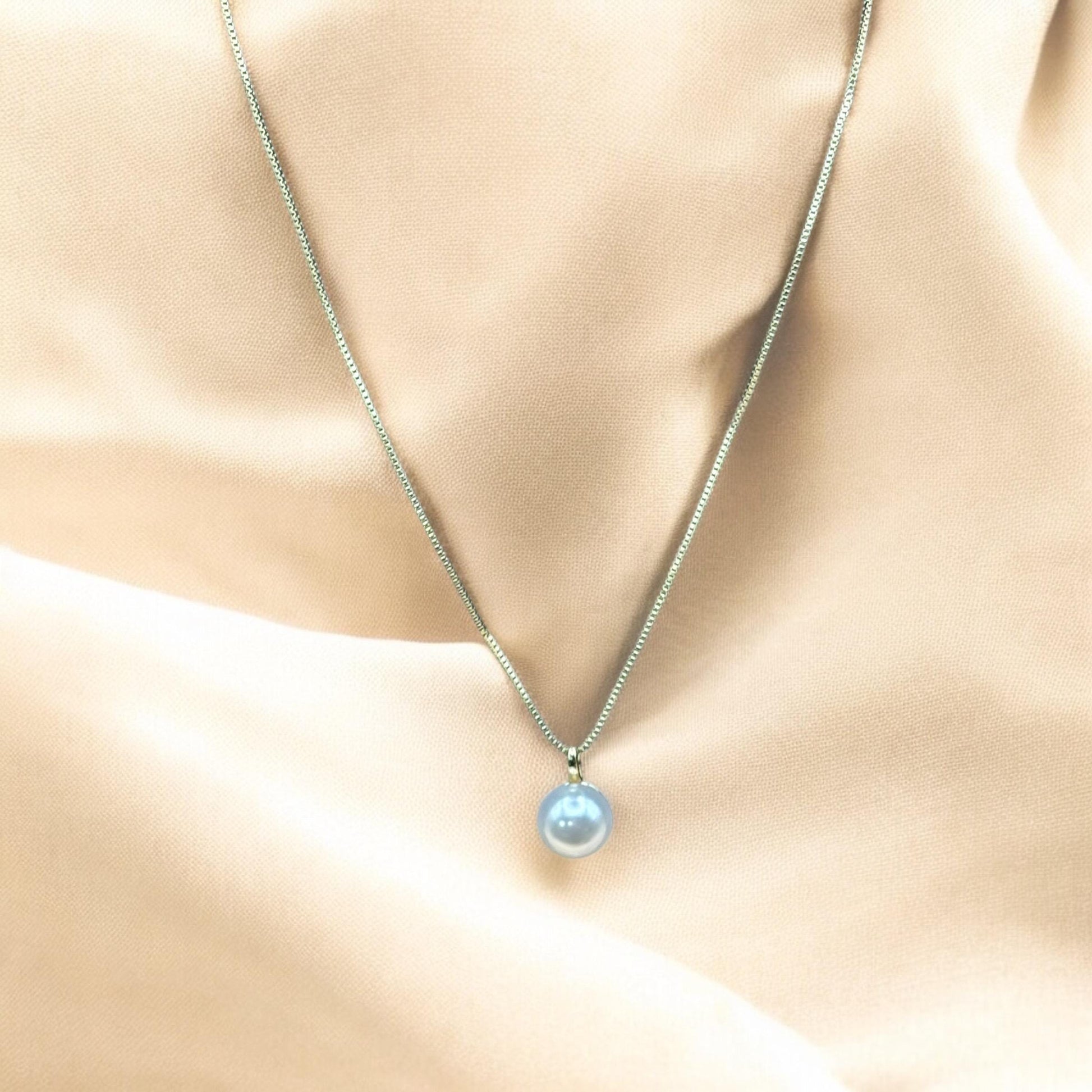 Collier perle blanche, collier vintage, collier pendentif, cadeau raffiné, Bridgerton.